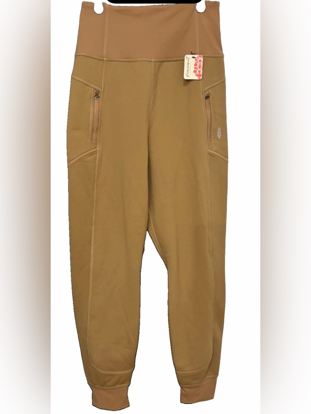Free People Movement Total Eclipse Fleece Jogger Pants in Desert Palm sz S read